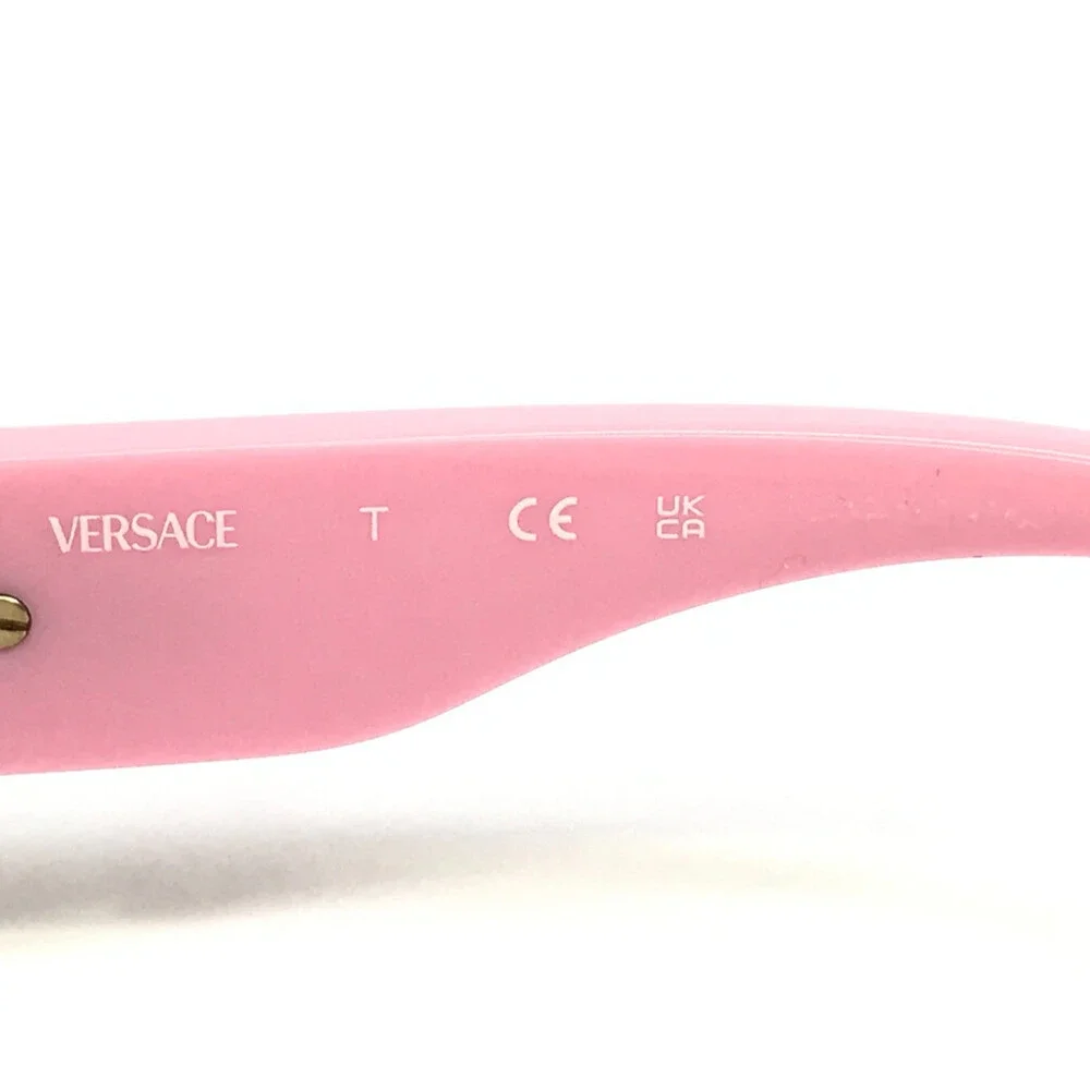 Versace Kids Sunglasses VK2003 1002/9L Gold Pink Frames with Mirror Pink Lenses